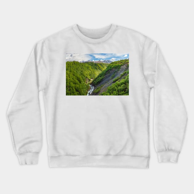 Deep Ravine Crewneck Sweatshirt by andykazie